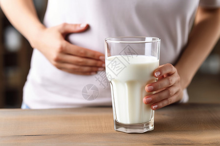 零乳糖新鲜美味的牛奶背景