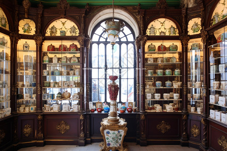 欧洲的陶瓷店高清图片