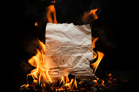 燃烧的羊皮纸图片