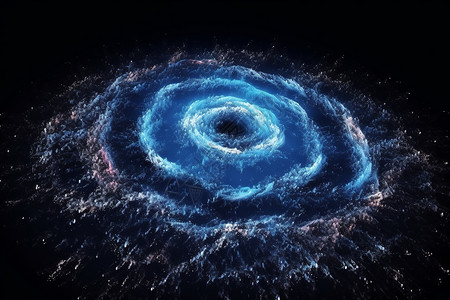 漩涡银河系背景图片