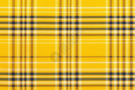 苏格兰的黄色格子花纹设计图片