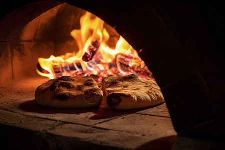 披萨烤箱传统家居壁炉设计图片