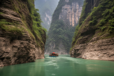 峡谷风景名胜背景图片