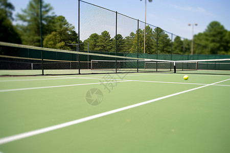 网球场馆网球训练基地背景