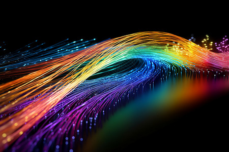 未来派光纤技术高清图片