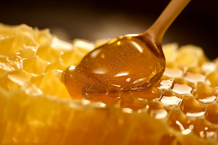 可食用的有机蜂王浆高清图片