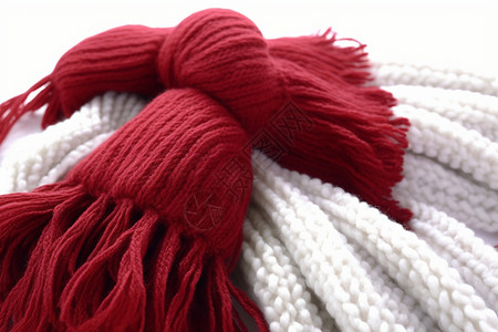 冬季的围巾背景图片