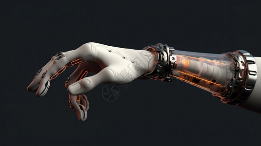 漂亮的夹板人工智能手腕设计图片