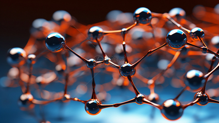 材料分子结构图片