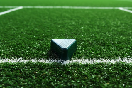 足球角素材足球比赛的场地角标记背景