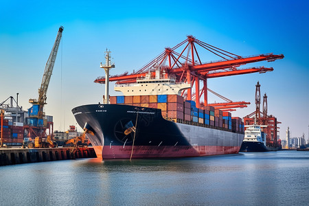 航海贸易贸易运输进口商品背景