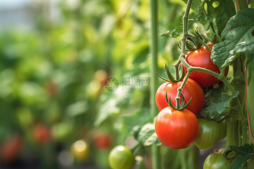 健康有机的小番茄图片