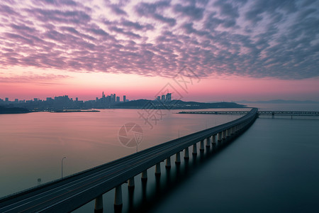 城市跨江大桥图片