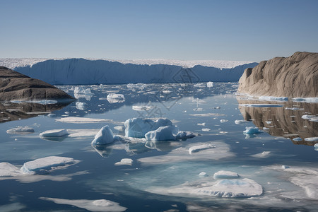 寒冷的冰岛南极冰岛高清图片