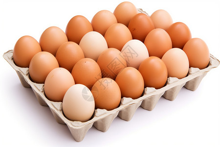 日渐富有富有大量蛋白质的鸡蛋背景