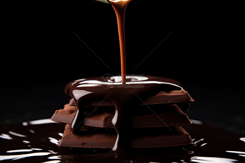 可口的巧克力食品图片