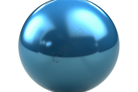 光滑的圆形球体背景图片