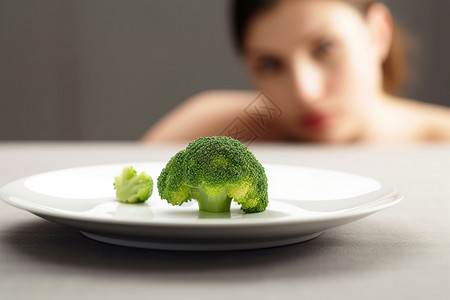 健康饮食不吃生食高清图片