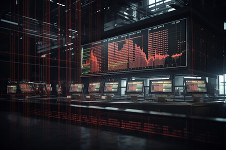 智能化证券交易所图片