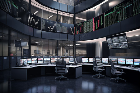 现代证券交易所背景图片