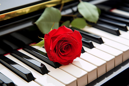 钢琴浪漫素材钢琴局部的特写背景