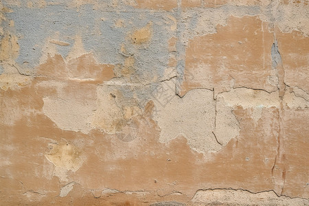 房屋建筑剥落的墙壁（背景素材）图片