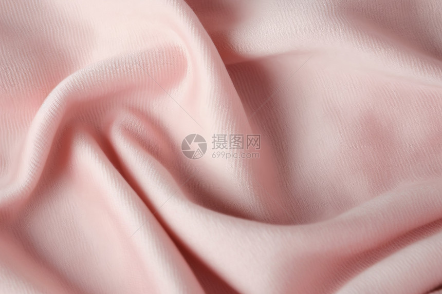 粉红色的纺织面料图片