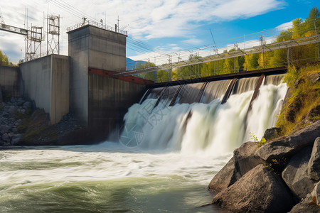 水力的发电水力工程高清图片