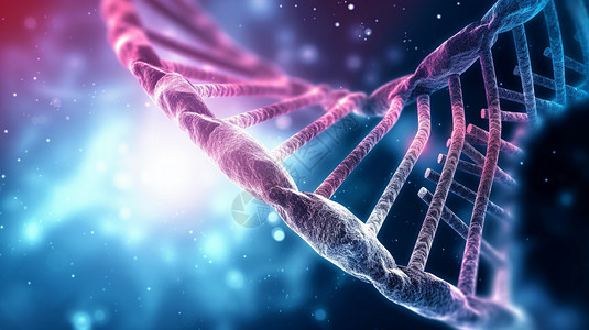 DNA大分子展示背景图片