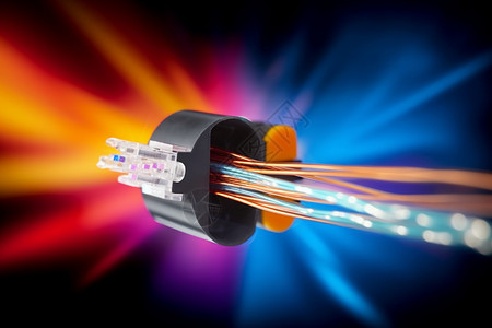 网络光纤电缆图片