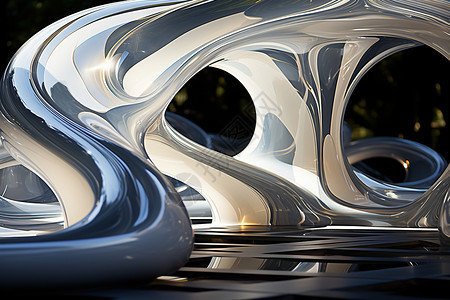 棱角分明的创意玻璃钢结构设计图片