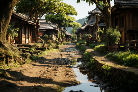 农村的房屋建筑图片