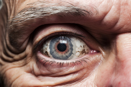 视网膜脱落青光眼的视网膜背景