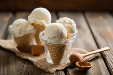可口的冰淇淋图片
