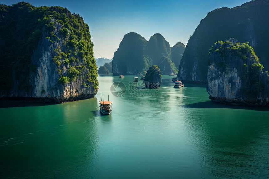 大峡谷里面的风景图片