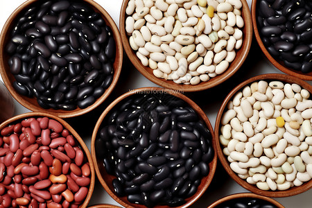 健康的大豆食品图片