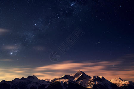 天狼星天文学夜空观察背景