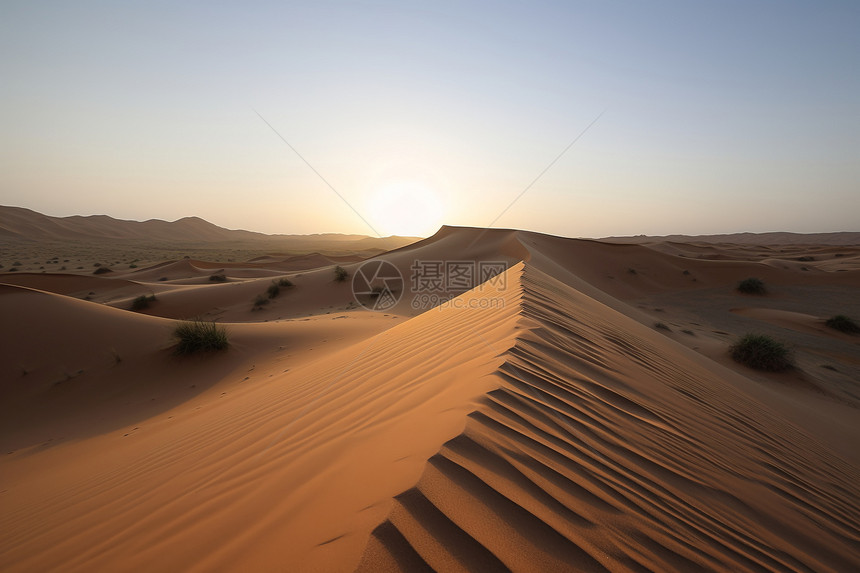自然形成的沙漠图片