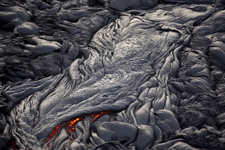 火山岩层火山喷发设计图片