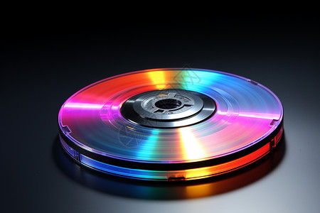 磁盘管理器光线折射的存储光盘设计图片
