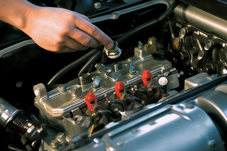 汽车气缸技术个人维修发动机背景
