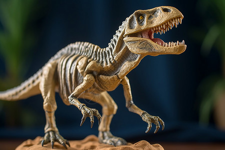 古生物学恐龙骨骼图片