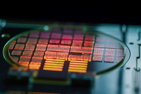 百微镜头cpu的电子组件设计图片