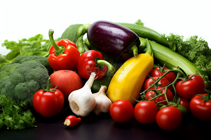 新鲜健康的蔬菜图片
