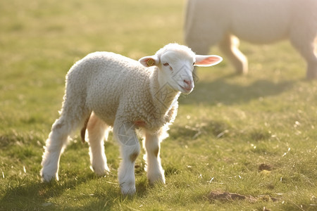 养殖场中繁殖的山羊图片