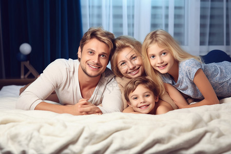 卧室温馨的家庭背景图片