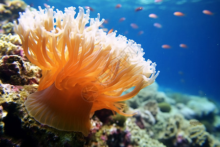 漂亮的水母水族馆水母海高清图片