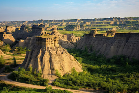 地球地质地球森林地貌地质背景