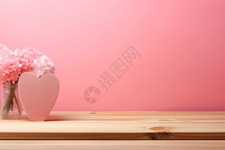 粉色背景桌面背景图片