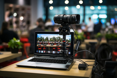 录音录像便携式会议记录设备背景